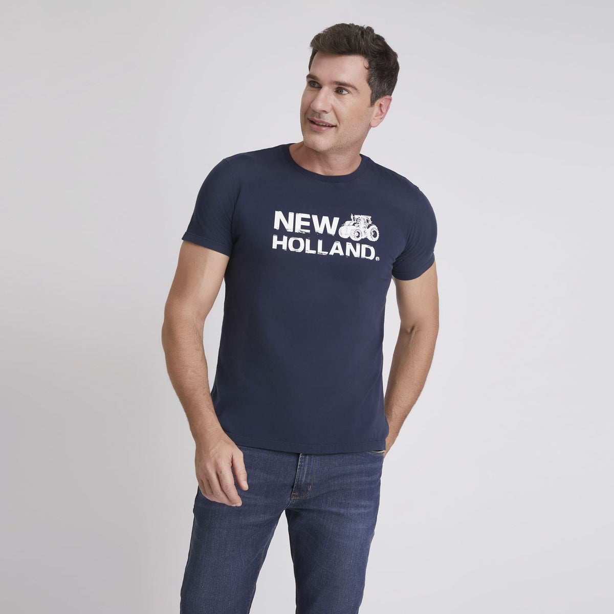 Camiseta Masc Agro  Azul Marinho - 20600NH