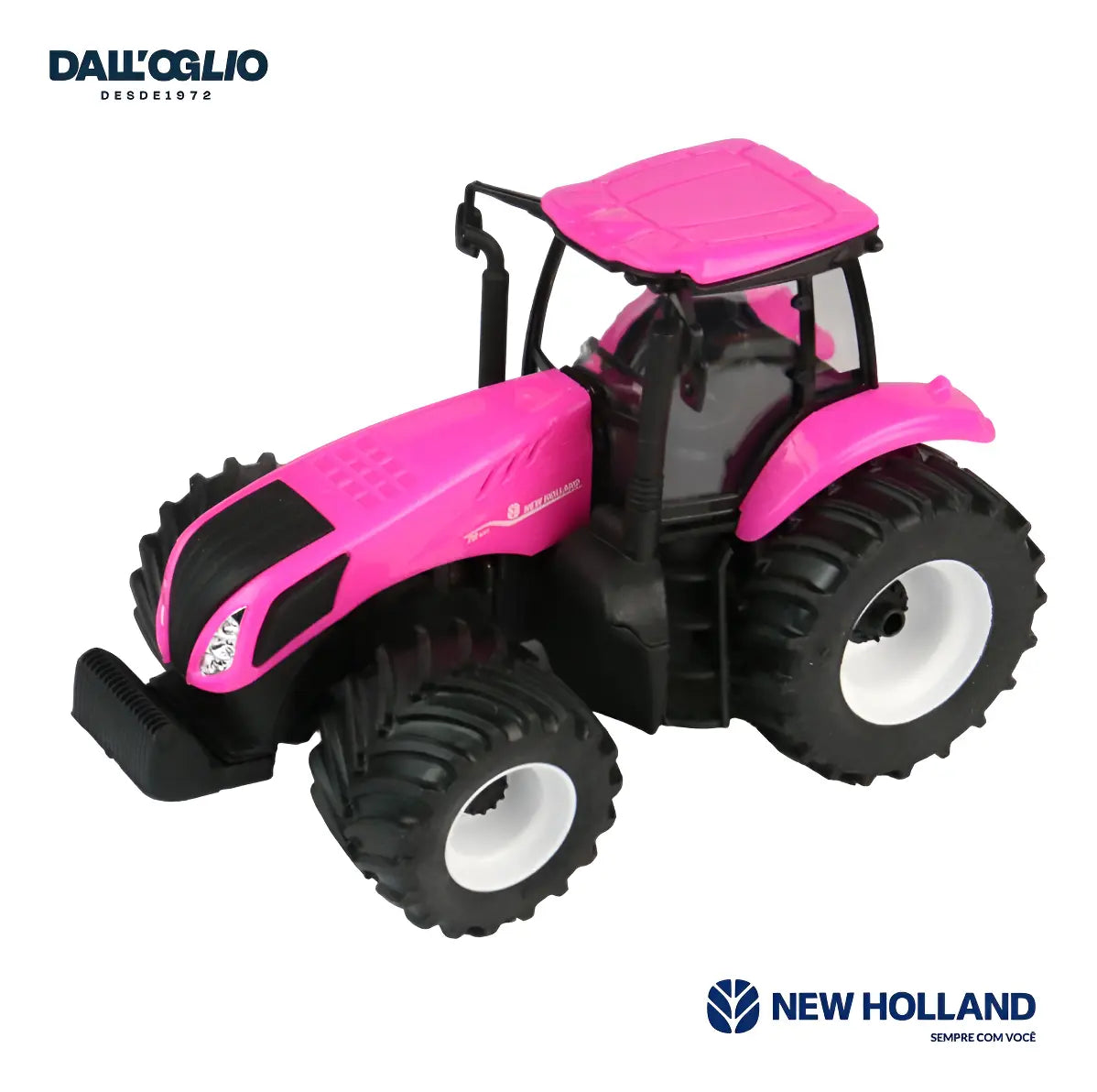 Miniatura Trator T8 Rosa New Holland - ENH6042000NH